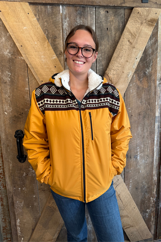 Manteau West unisexe jaune 3