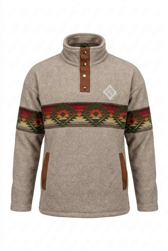 Polar West sans capuche gris brun 2