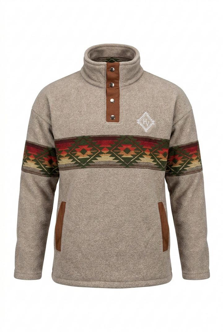 Polar West sans capuche gris brun 2