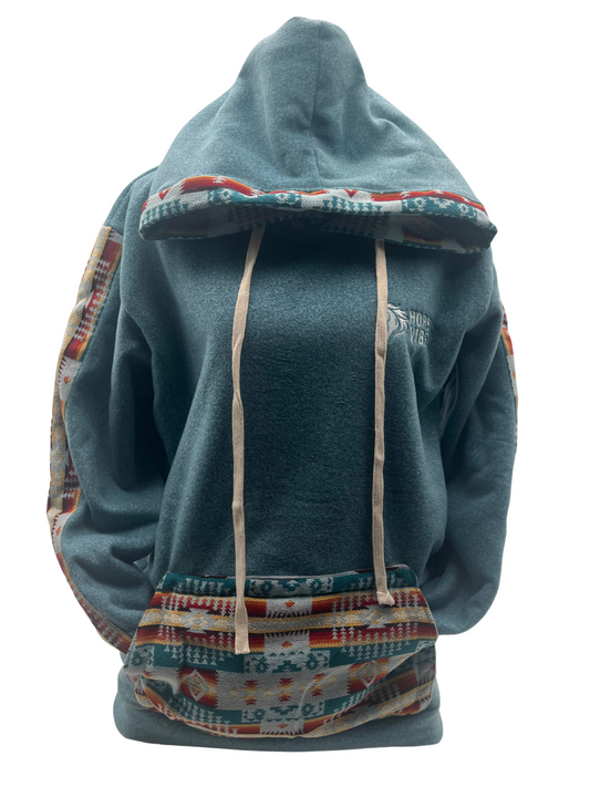 Polar west capuche bleu 12