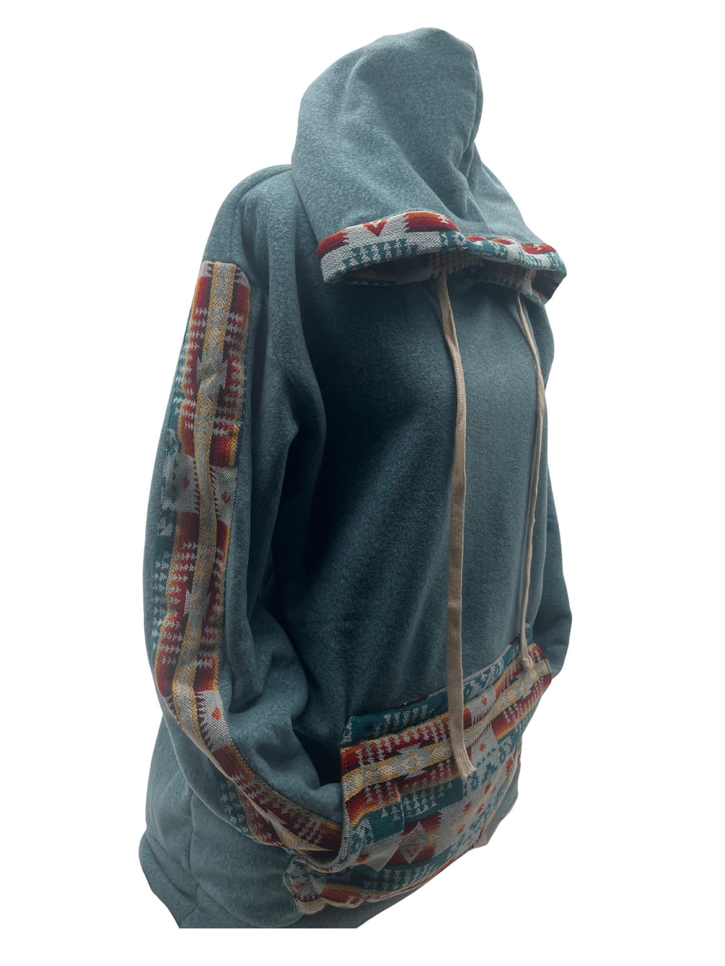 Polar west capuche bleu 12