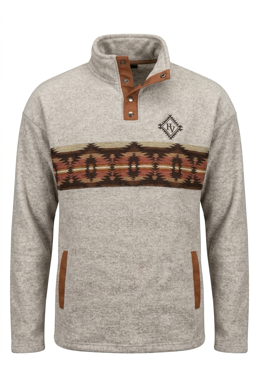 Polar West sans capuche gris brun 1