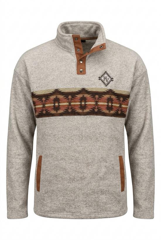 Polar West sans capuche gris brun 1