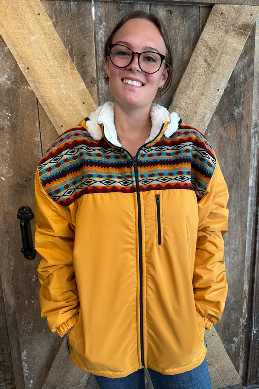 Manteau West unisexe jaune 1