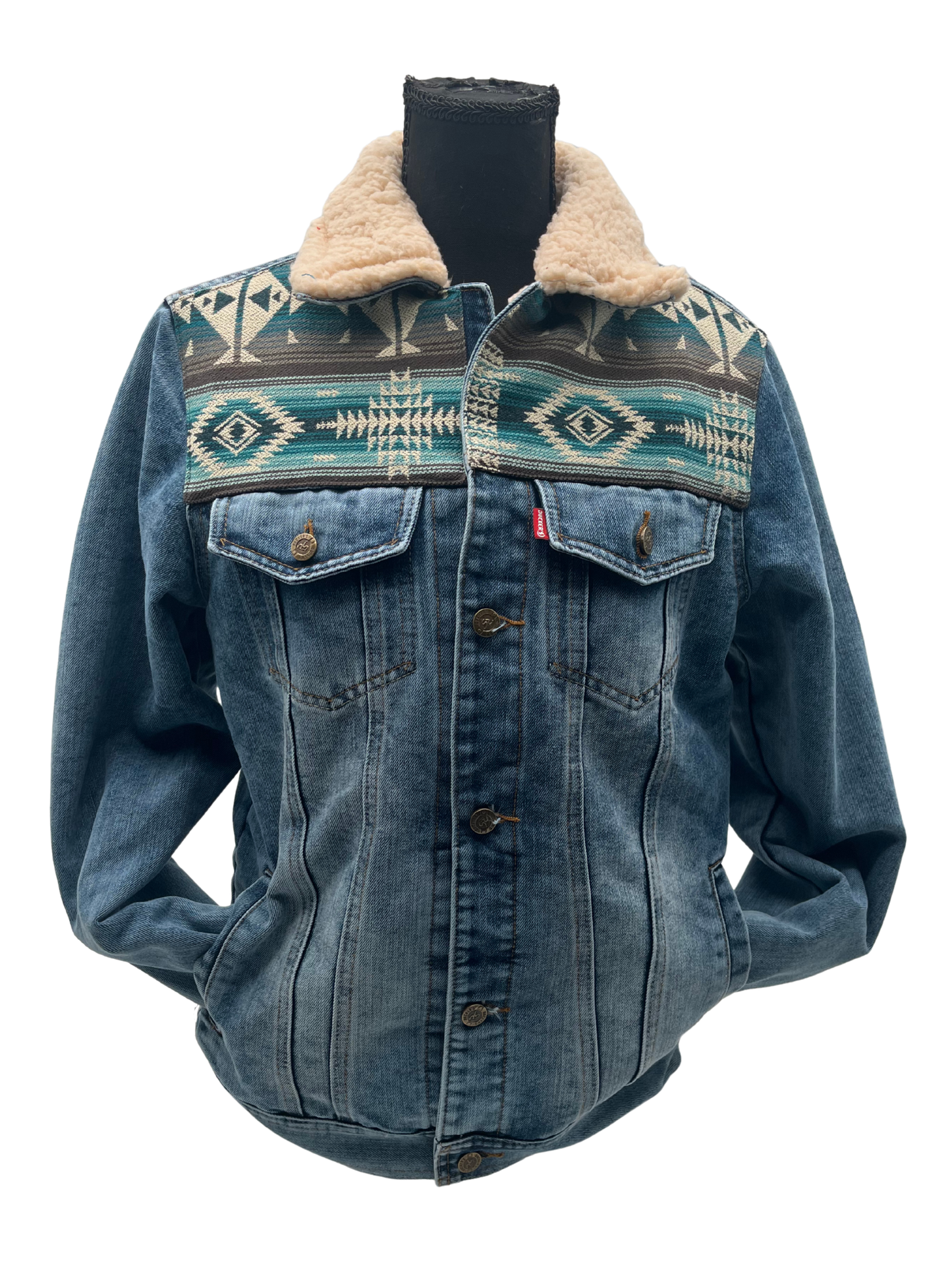Manteau jeans unisexe 10
