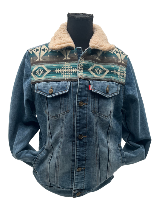 Manteau jeans unisexe 10