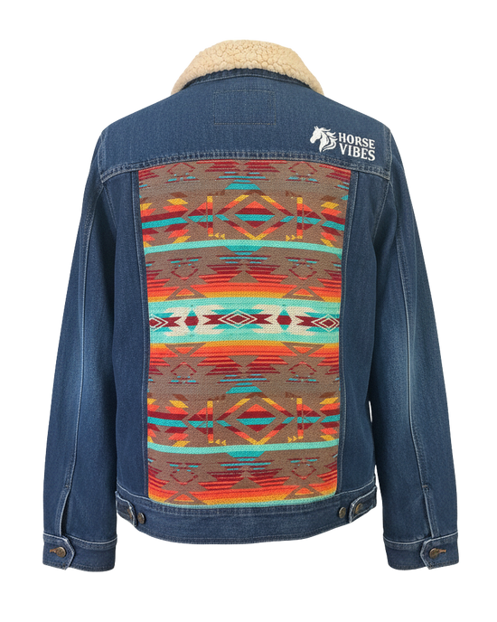 Manteau en jeans unisexe 13