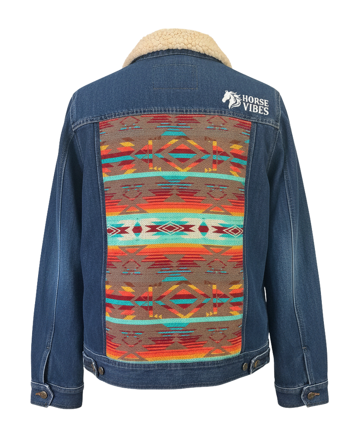 Manteau en jeans unisexe 13