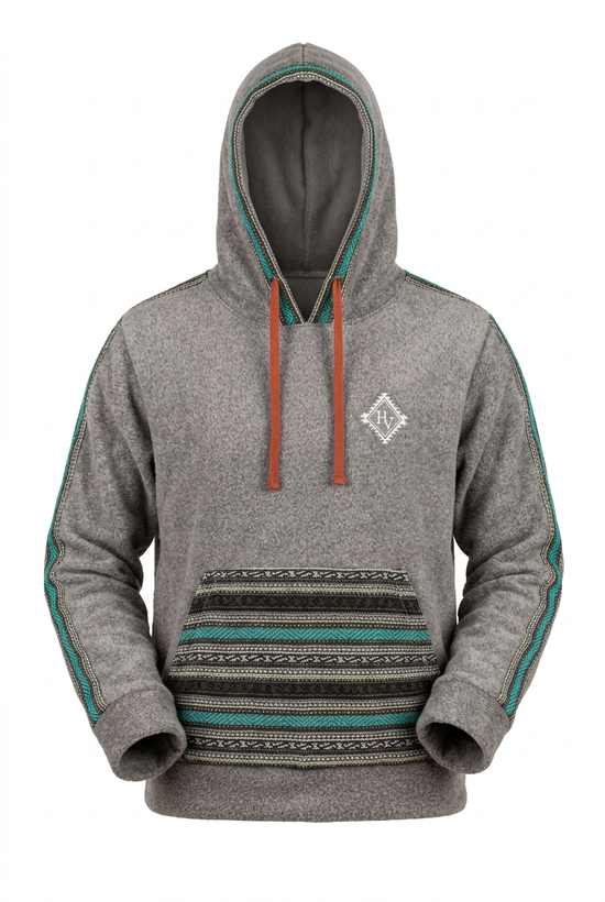Polar West avec capuche gris 27