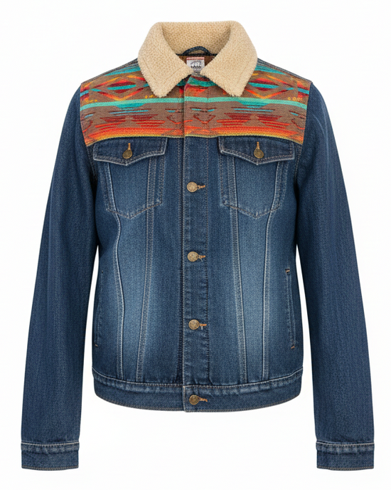 Manteau en jean unisexe 21