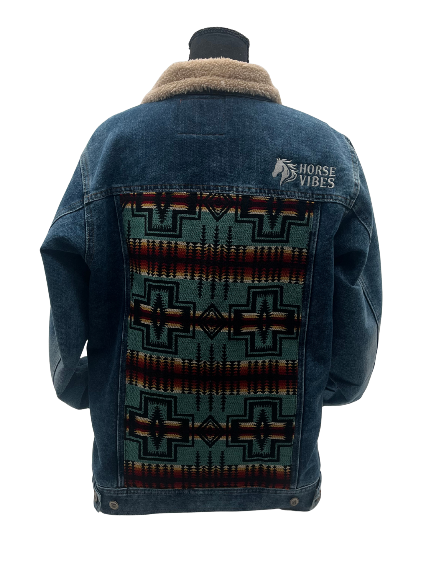 Manteau jeans unisexe 14