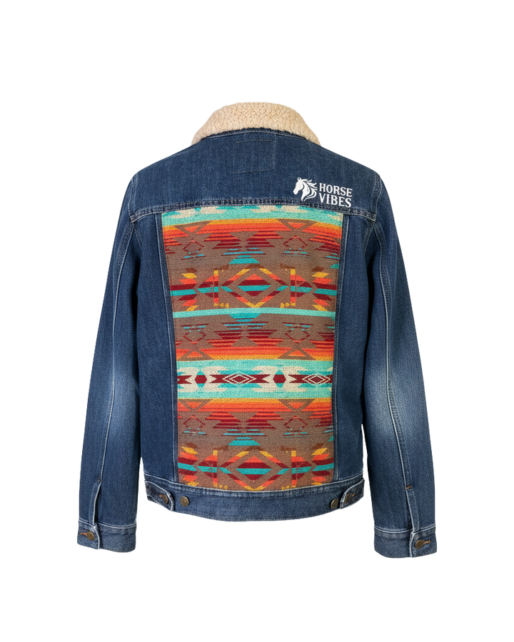 Manteau en jean unisexe 2