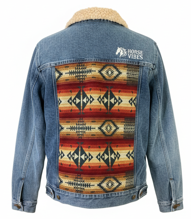 Manteau en jean unisexe 40