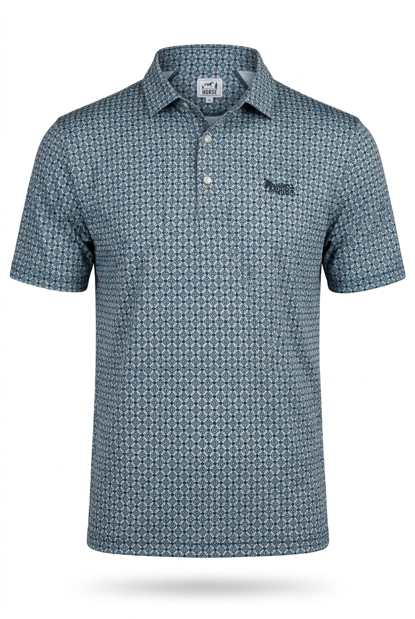 Chandail Polo Bleu