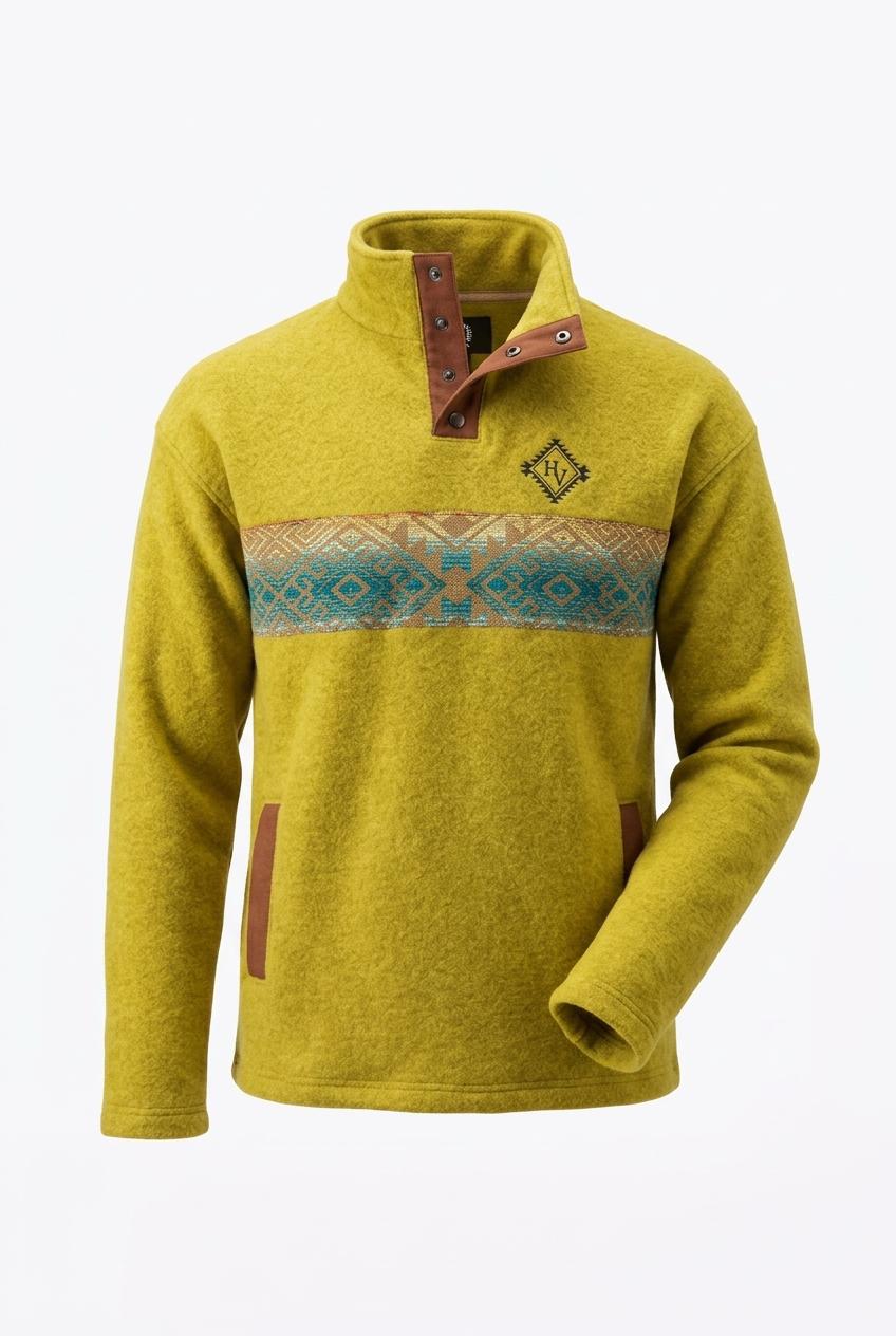 Polar sans capuche vert 1