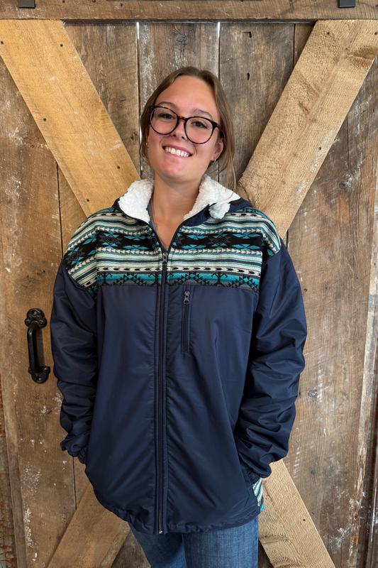 Manteau West unisexe marine 1