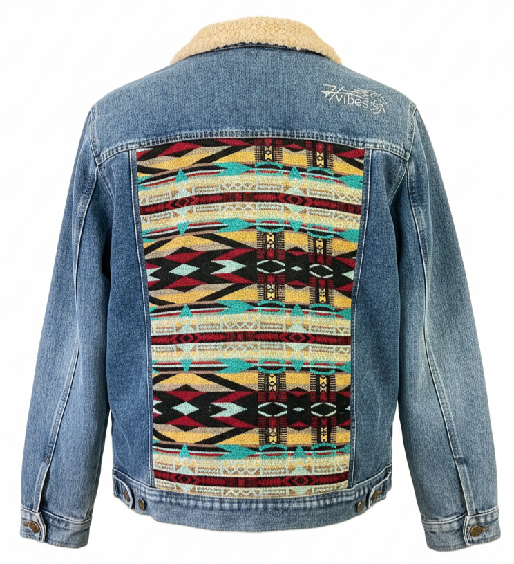 Manteau en jean unisexe 38