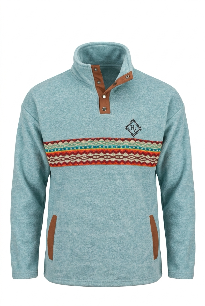 Polar West sans capuche bleu 3