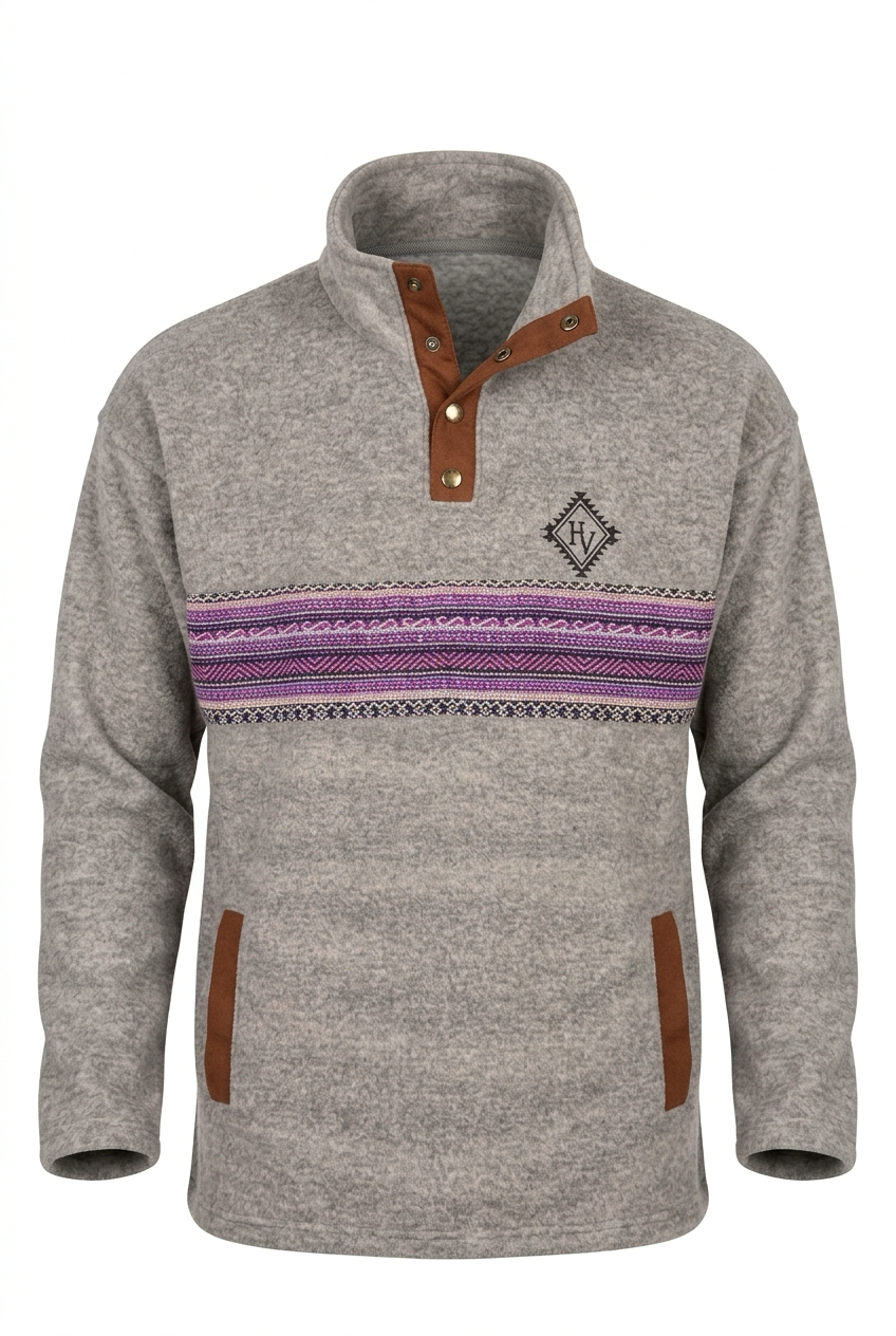 Polar sans capuche gris 4