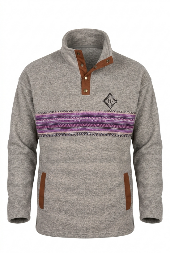Polar sans capuche gris 4