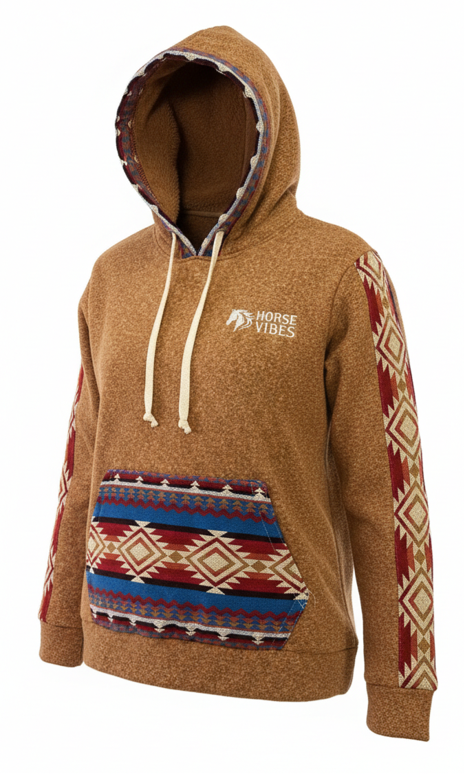 Polar West avec capuche brun 22