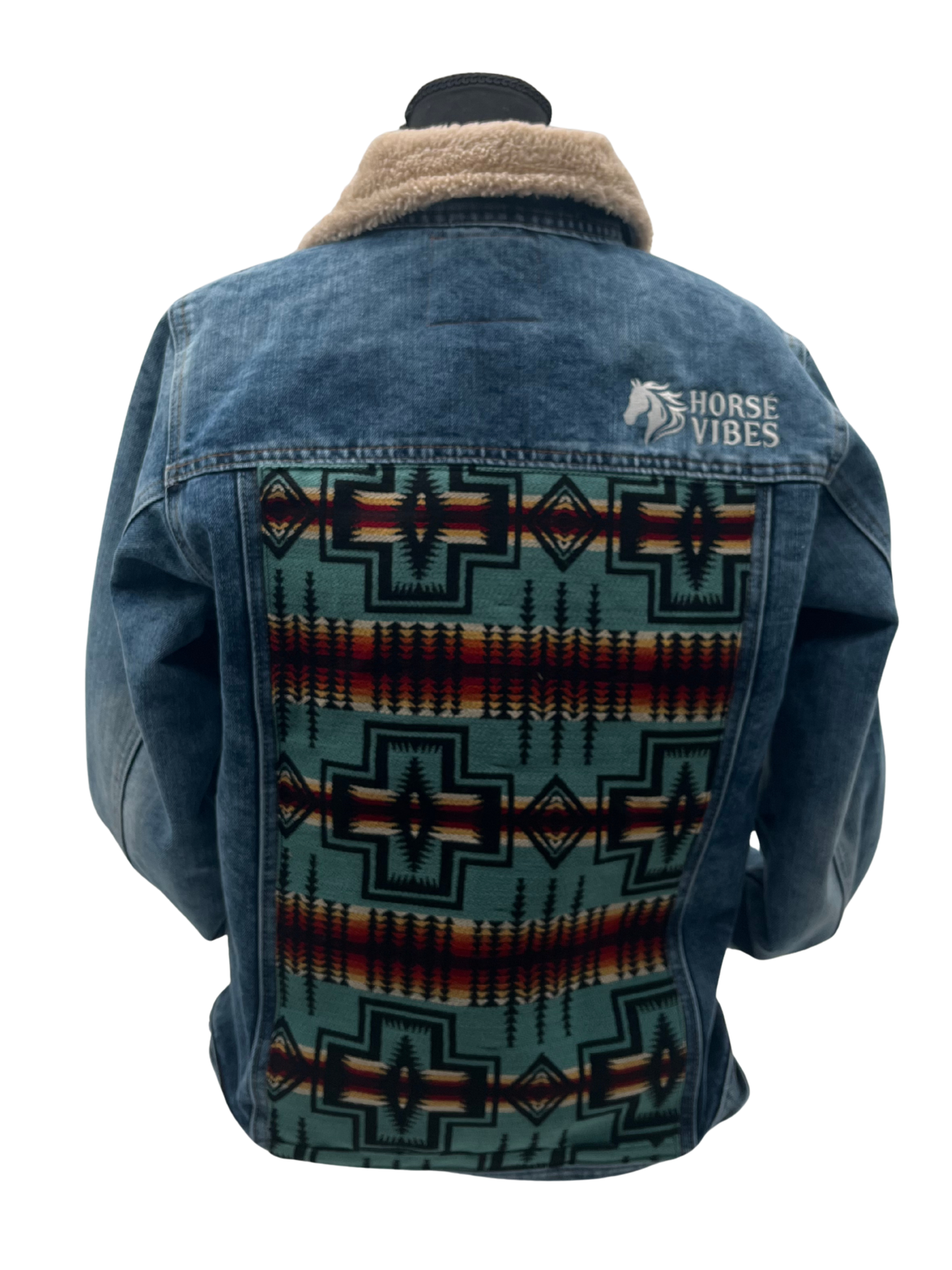 Manteau jeans unisexe 11