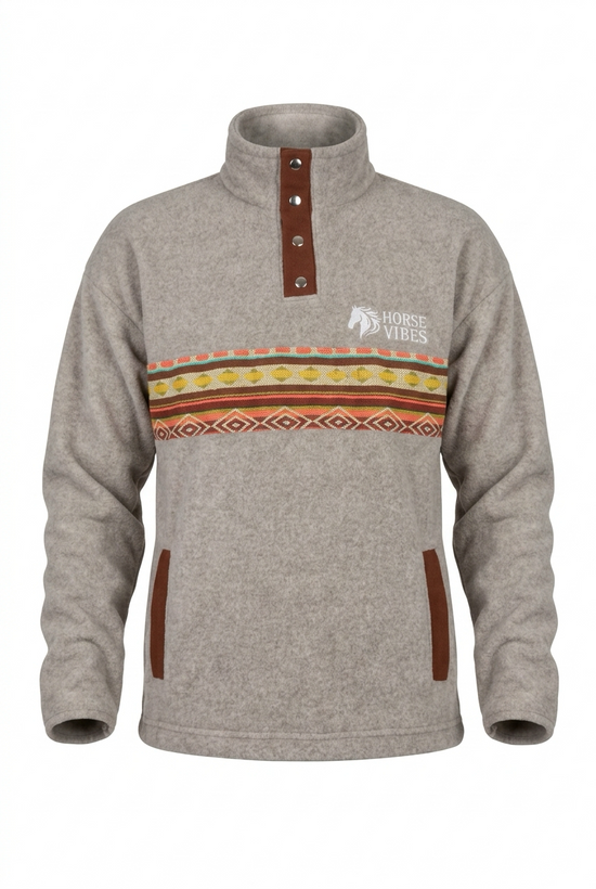 Polar West sans capuche gris brun 1