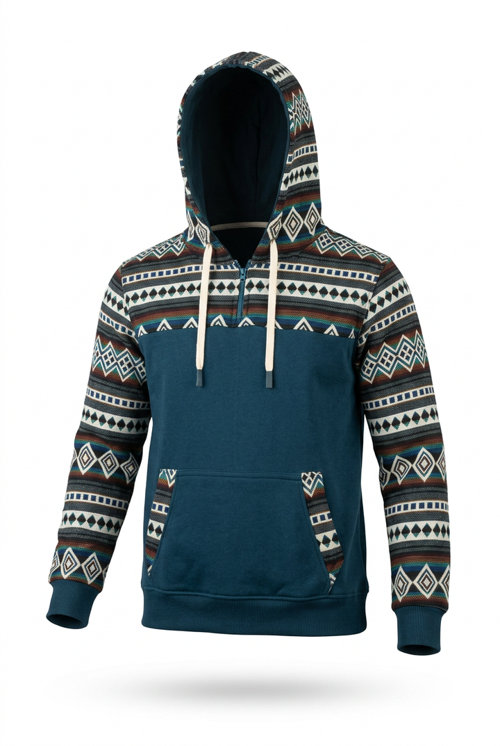 Black zip-up West hoodie, size 12