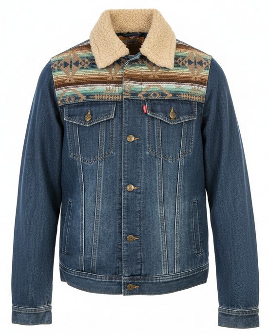 Manteau en jean unisexe 39