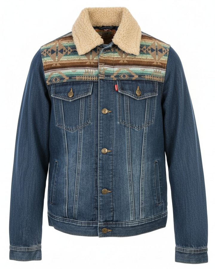 Manteau en jean unisexe 39