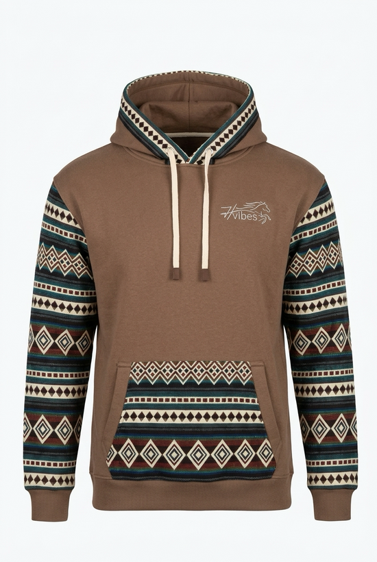 West brown zip hoodie 5