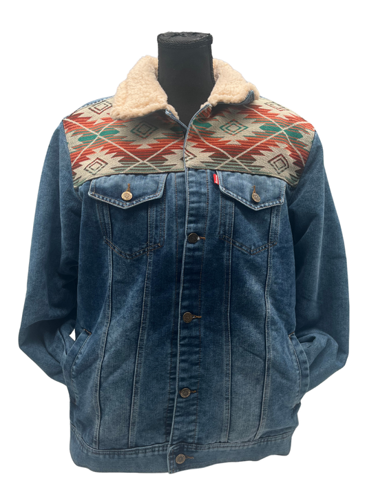 Manteau jeans unisexe 20