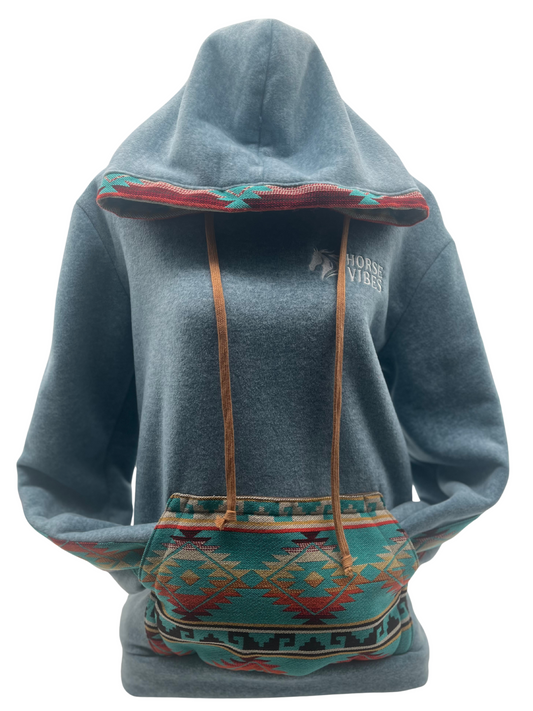 Polar west capuche bleu 10