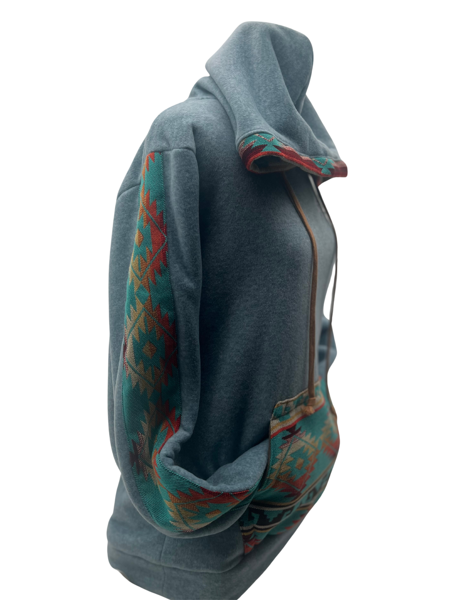 Polar west capuche bleu 10