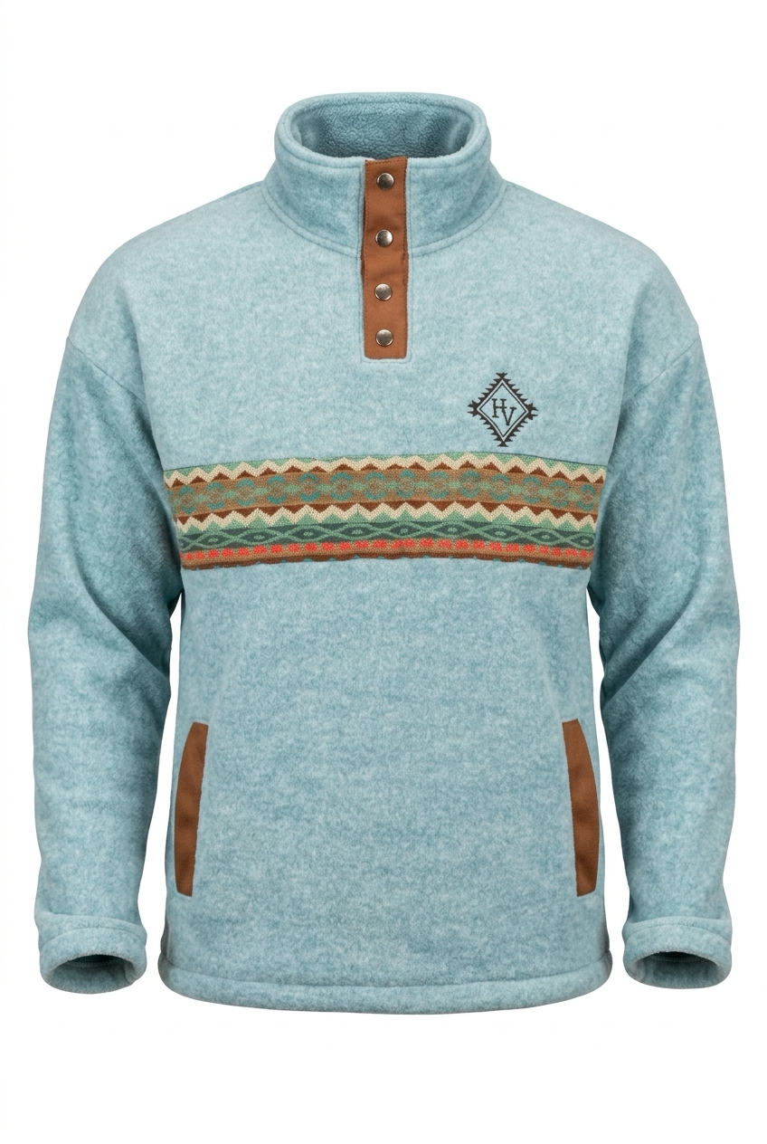 Polar West sans capuche bleu 2