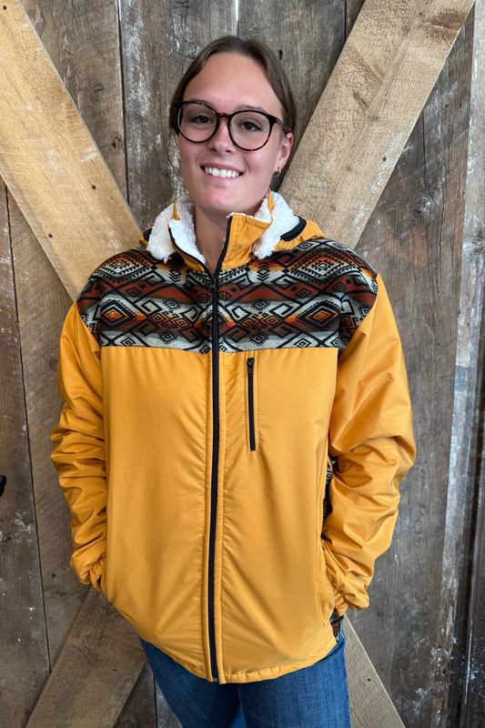 Manteau West unisexe jaune 2