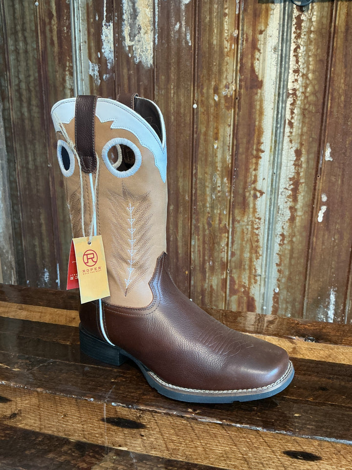 BOTTE ROPER POUR HOMME BROWN AND TAN