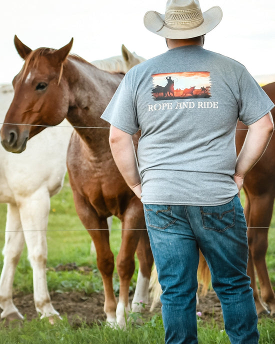 T-shirt Rope and Ride