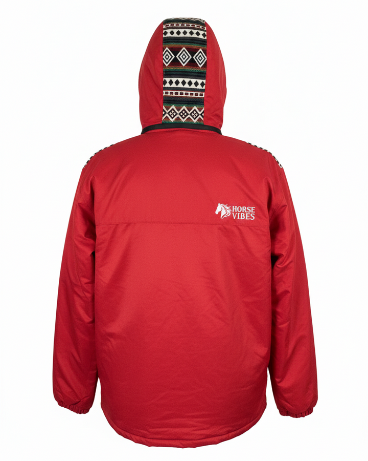 Manteau West unisexe rouge 6