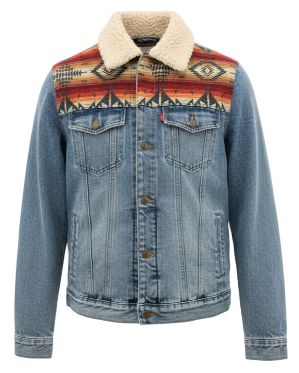 Manteau en jean unisexe 40