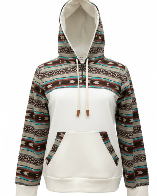 West cotton with white zip 5