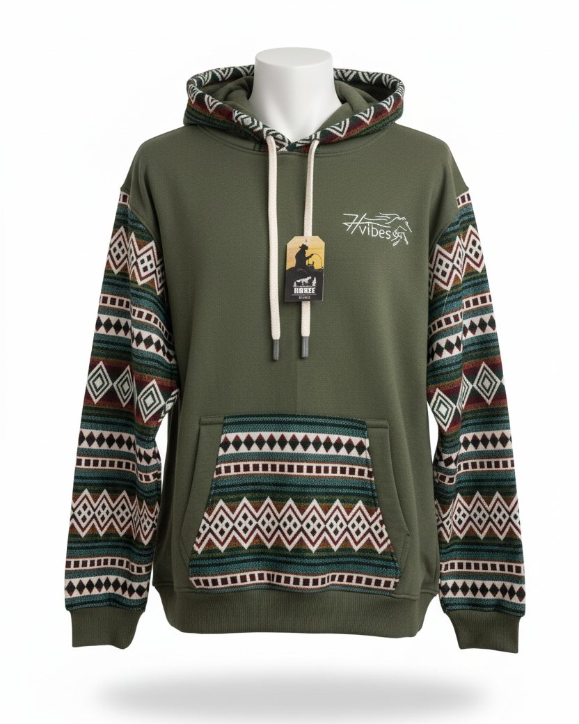 Hoodie West vert 7