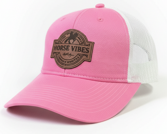 Authentic pink "ponytail" cap for women