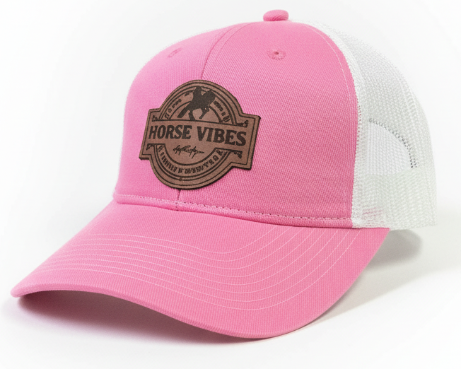 Authentic pink "ponytail" cap for women