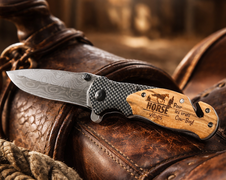 Western style folding knife