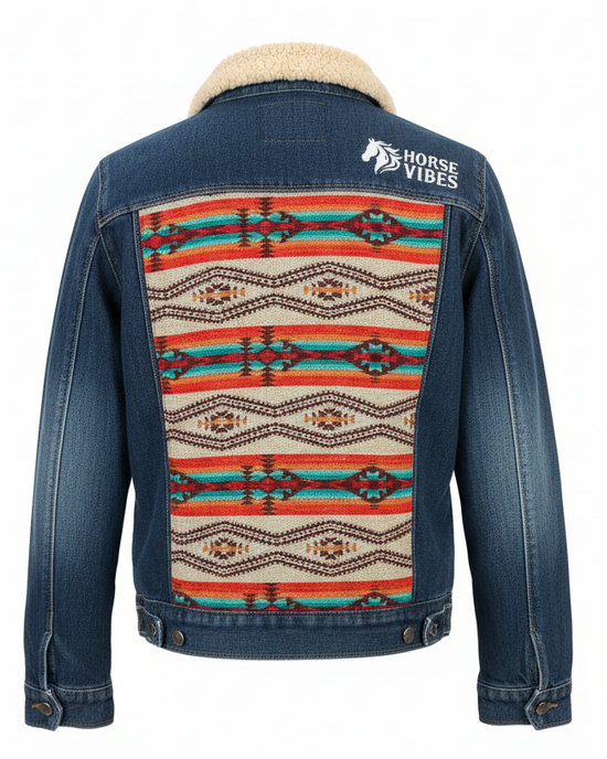 Manteau en jean unisexe 4