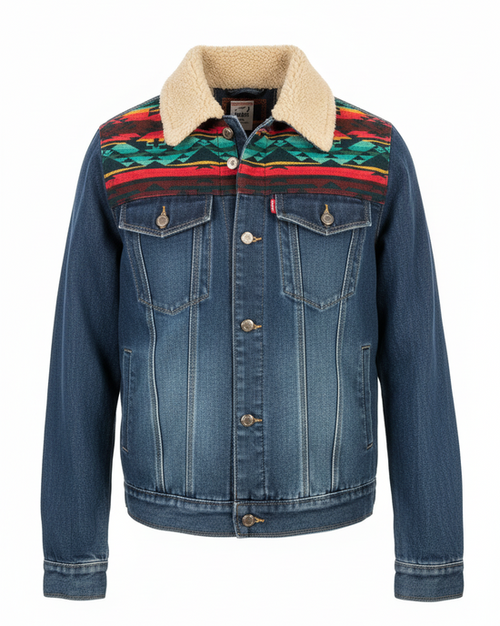 Manteau en jean unisexe 3