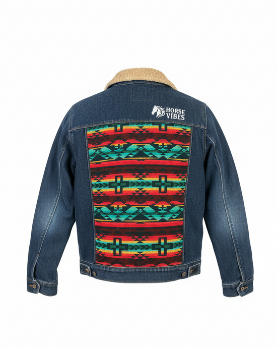 Manteau en jean unisexe 3