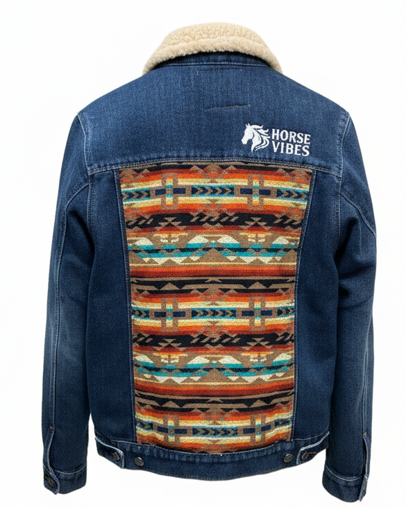 Manteau en jean unisexe 28