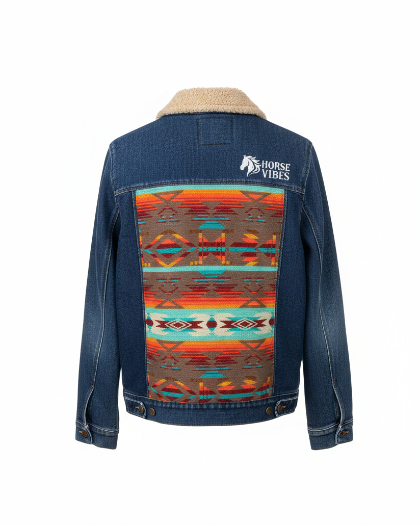 Manteau en jean unisexe 30